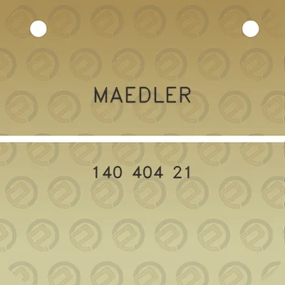 maedler-140-404-21