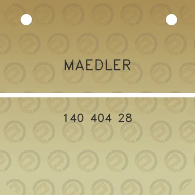 maedler-140-404-28