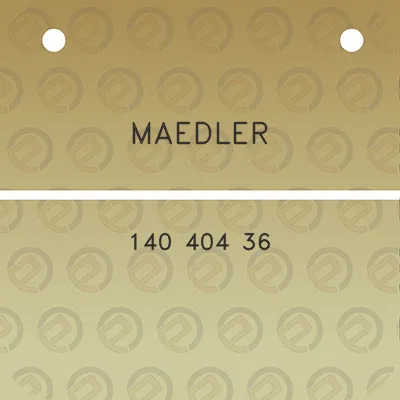 maedler-140-404-36