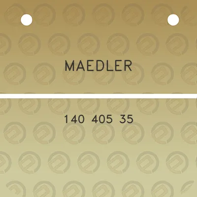 maedler-140-405-35