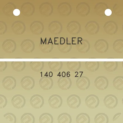 maedler-140-406-27