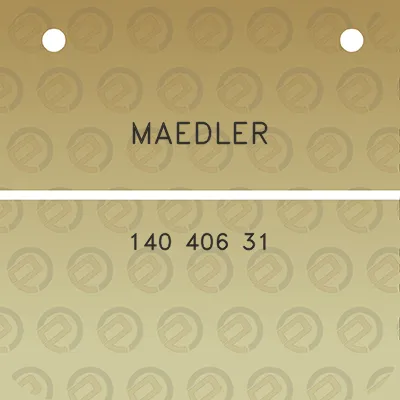 maedler-140-406-31