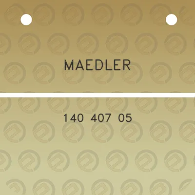 maedler-140-407-05