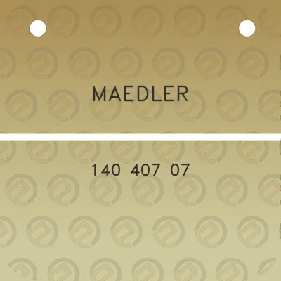 maedler-140-407-07