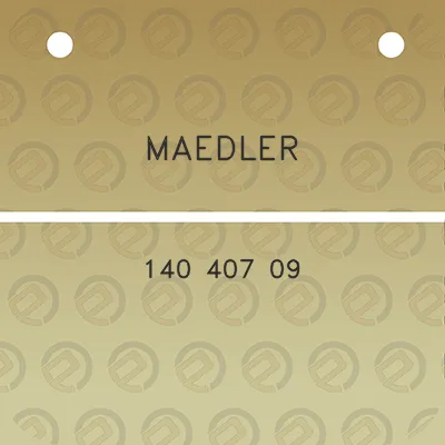 maedler-140-407-09