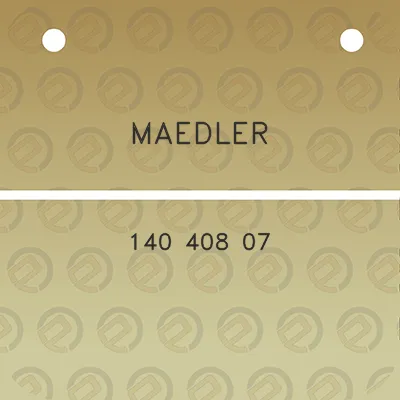 maedler-140-408-07