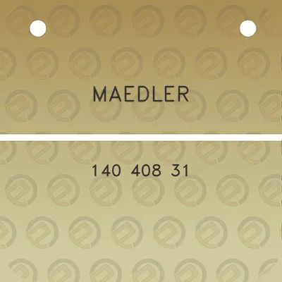 maedler-140-408-31