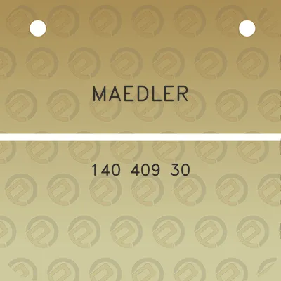 maedler-140-409-30