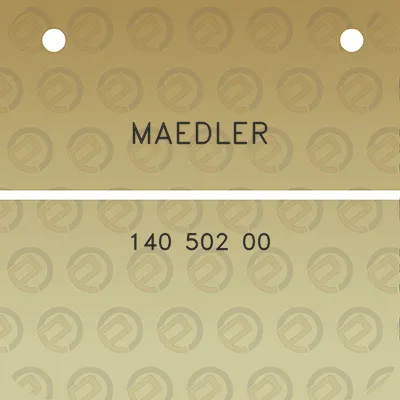 maedler-140-502-00