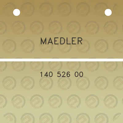 maedler-140-526-00