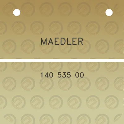 maedler-140-535-00