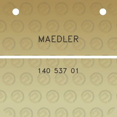 maedler-140-537-01