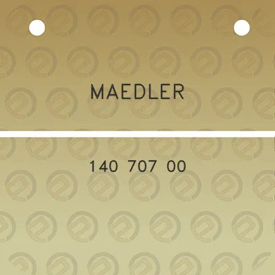 maedler-140-707-00