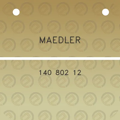 maedler-140-802-12