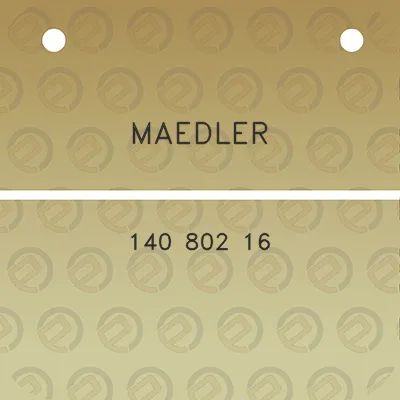 maedler-140-802-16