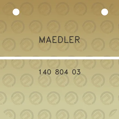 maedler-140-804-03