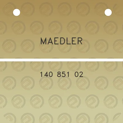 maedler-140-851-02