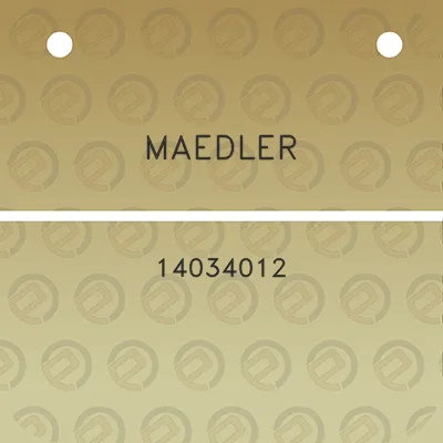 maedler-14034012