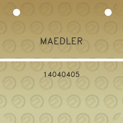 maedler-14040405