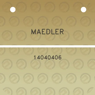 maedler-14040406