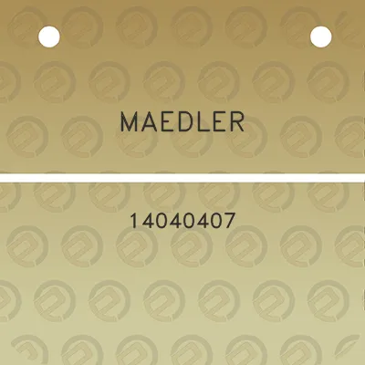 maedler-14040407