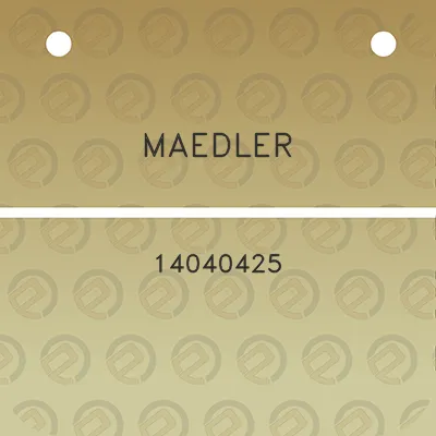 maedler-14040425