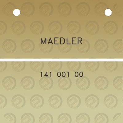 maedler-141-001-00