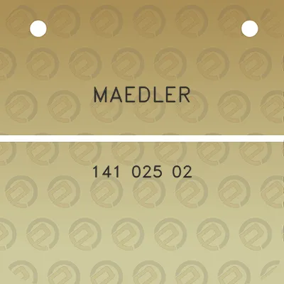 maedler-141-025-02