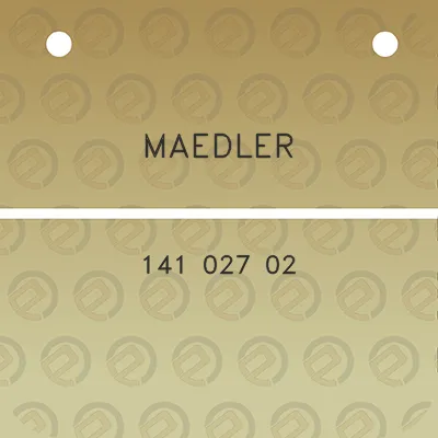 maedler-141-027-02