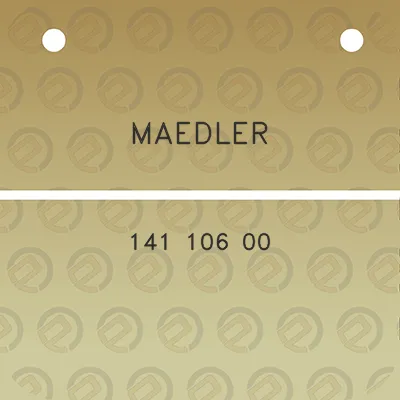 maedler-141-106-00