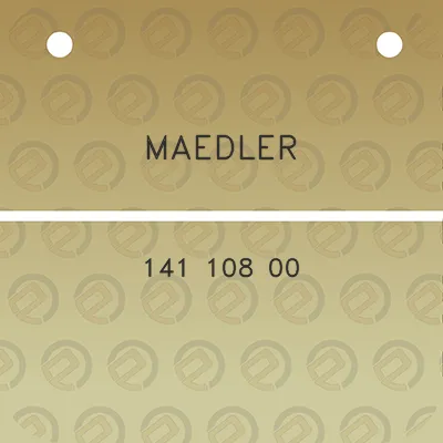 maedler-141-108-00