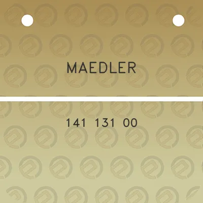 maedler-141-131-00