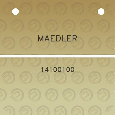 maedler-14100100