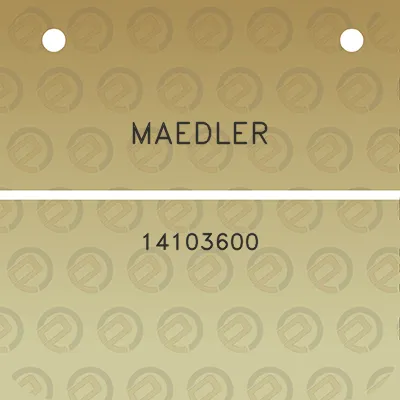 maedler-14103600