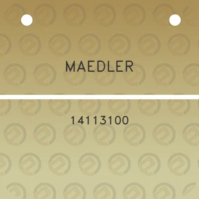 maedler-14113100