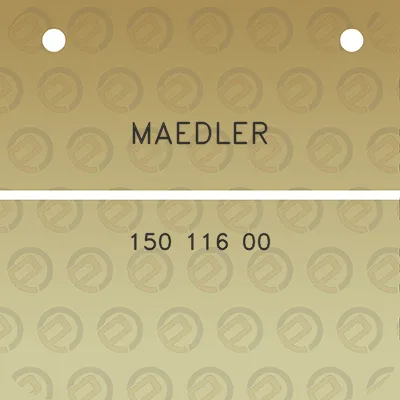 maedler-150-116-00