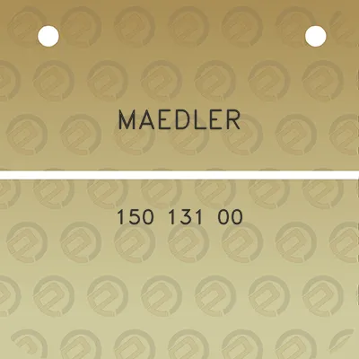 maedler-150-131-00