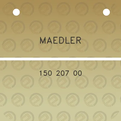 maedler-150-207-00