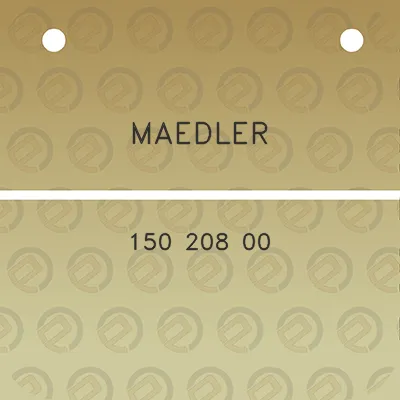 maedler-150-208-00