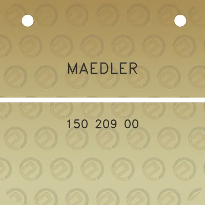 maedler-150-209-00