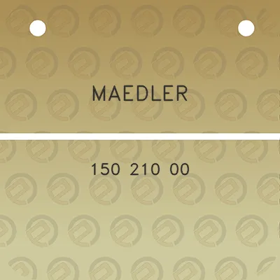 maedler-150-210-00