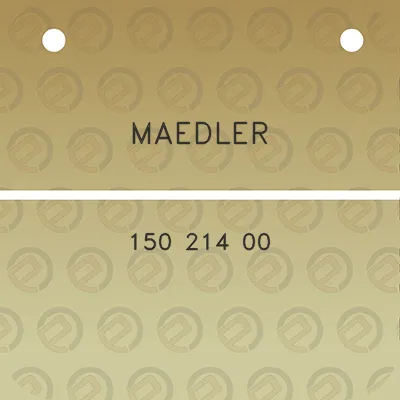 maedler-150-214-00