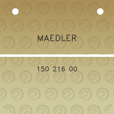 maedler-150-216-00