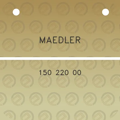 maedler-150-220-00