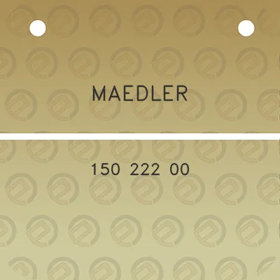 maedler-150-222-00