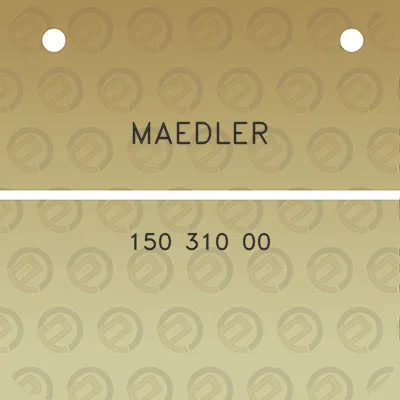 maedler-150-310-00