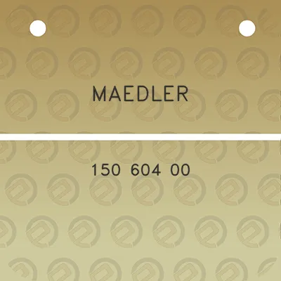 maedler-150-604-00