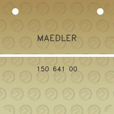 maedler-150-641-00