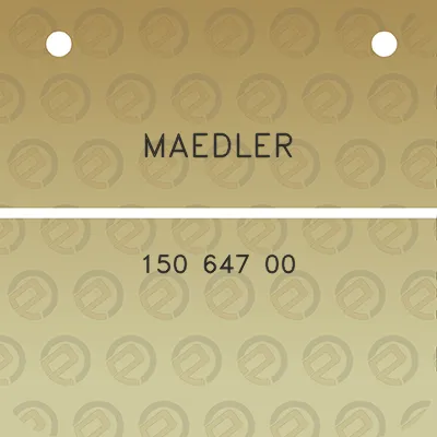 maedler-150-647-00