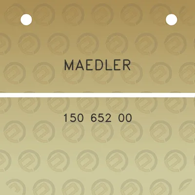 maedler-150-652-00